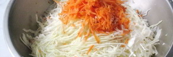капуста квашеная с хреном и морковью