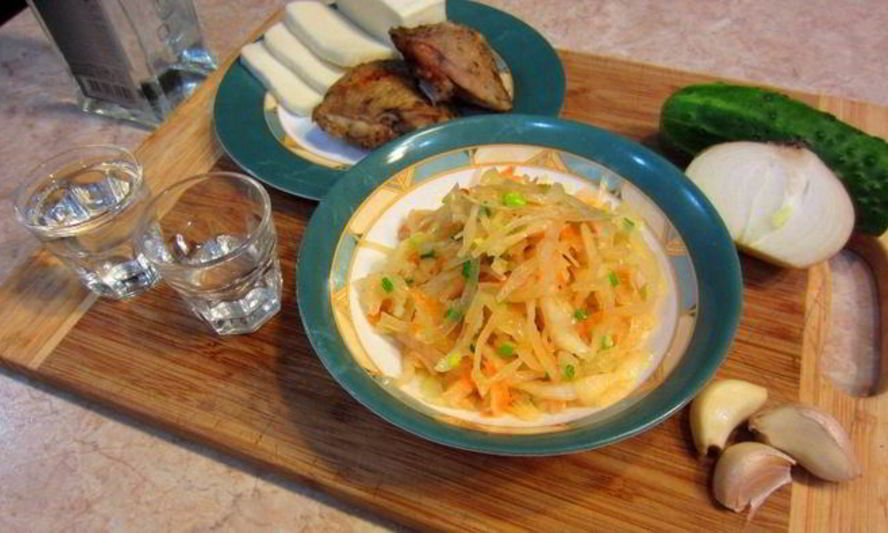 Рецепт капусты квашеной