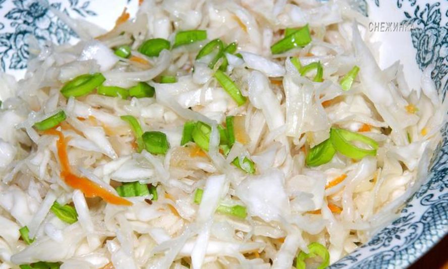 Рецепт капусты, квашенной по-особому