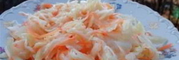 капуста с медом на зиму