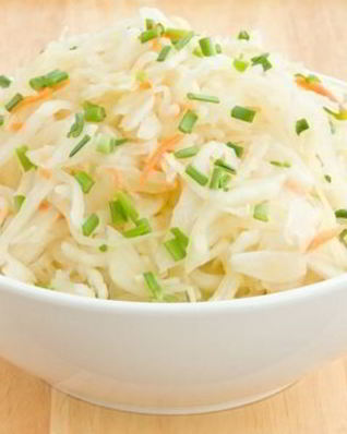 Капуста с яблоками на зиму