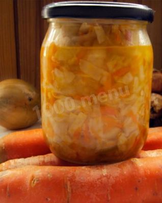 Капуста тушеная на зиму