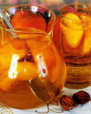 Компот из персиков