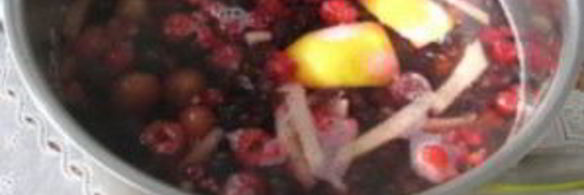 компот из смородины и малины