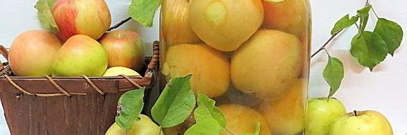 компот из целых яблок на зиму