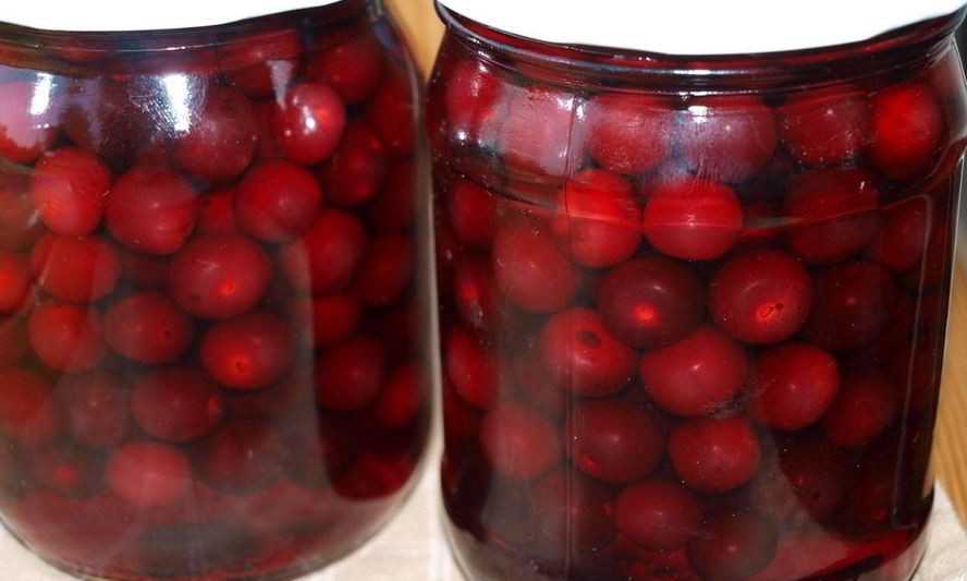 Рецепт компота из вишни