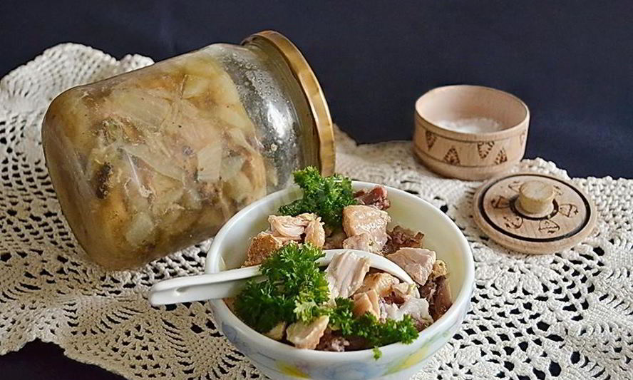 Рецепт курицы в банке на зиму