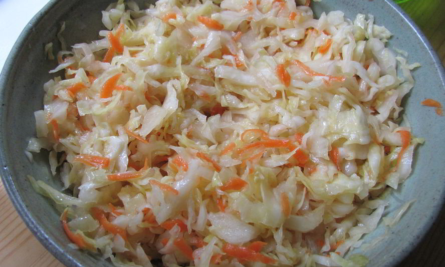 Рецепт квашеной капусты с сахаром