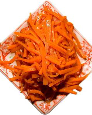 Квашеная морковь