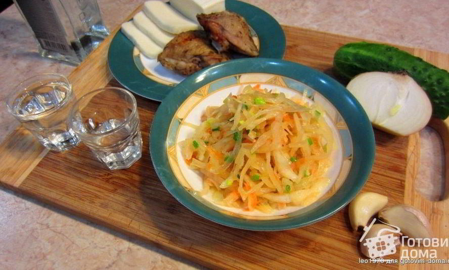 Рецепт квашенной капусты