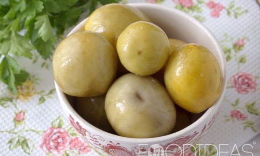 Рецепт квашеных зеленых помидоров