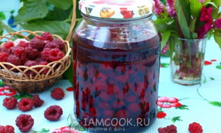 Рецепт малины в собственном соку на зиму