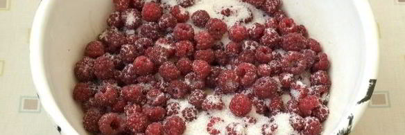 малина в собственном соку на зиму