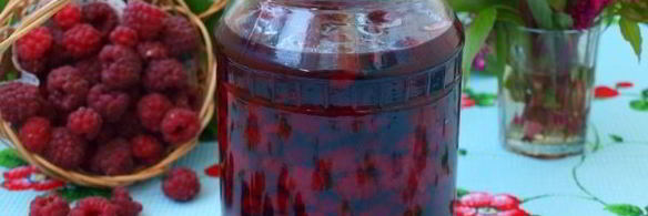 малина в собственном соку на зиму