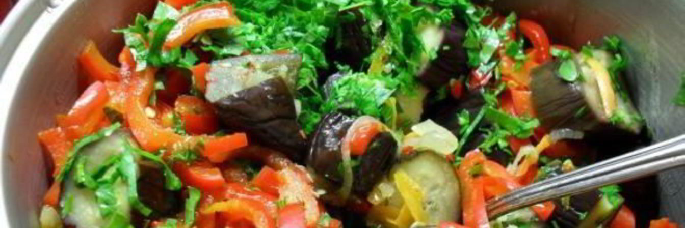 Баклажаны по-грузински маринованные