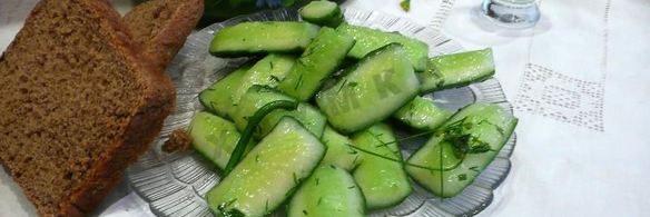 быстрые маринованные огурцы в пакете