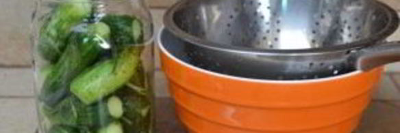 быстрые маринованные огурцы