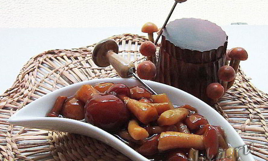Рецепт быстрых маринованных опят