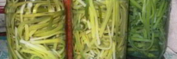 черемша маринованная