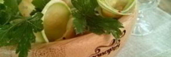 кабачки маринованные мгновенного поедания