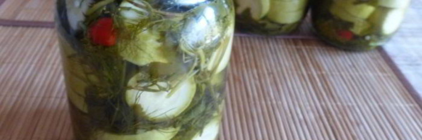 Кабачки маринованые