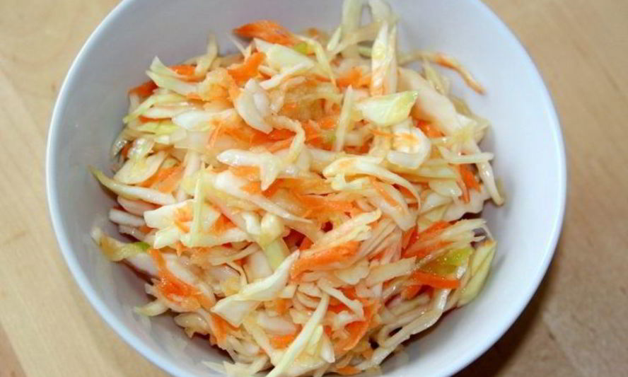 Рецепт капусты, маринованной быстро в банке