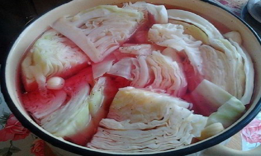 Рецепт капусты по-гурийски с уксусом