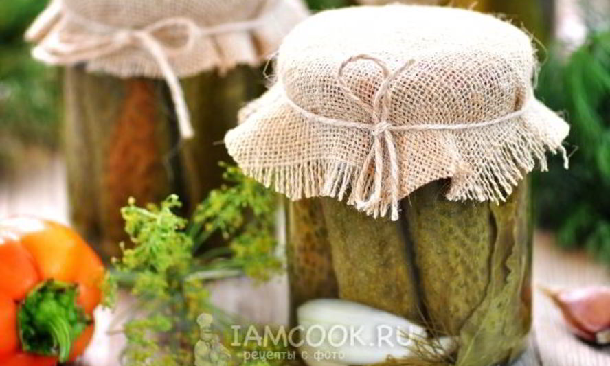 Рецепт хрустящих маринованных огурцов с болгарским перцем на зиму