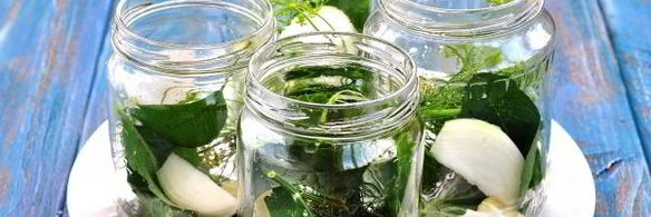 хрустящие маринованные огурцы с болгарским перцем на зиму