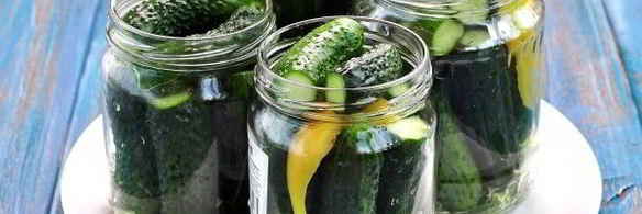 хрустящие маринованные огурцы с болгарским перцем на зиму