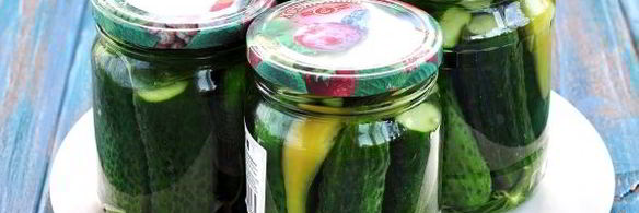 хрустящие маринованные огурцы с болгарским перцем на зиму