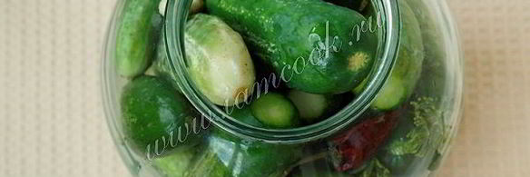 классические маринованные огурцы на зиму