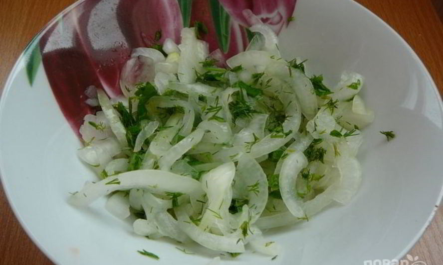 Рецепт лука маринованного