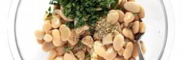 маринованная белая фасоль