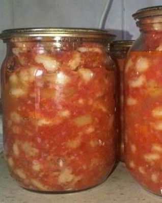 Маринованная фасоль на зиму