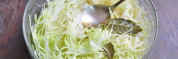 маринованная капуста с уксусом