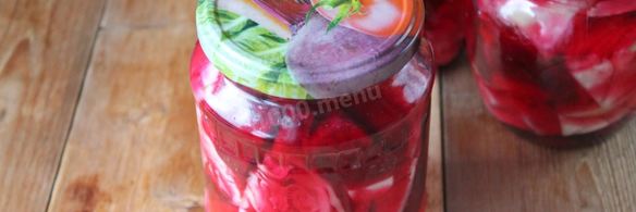 маринованная капуста со свеклой на зиму