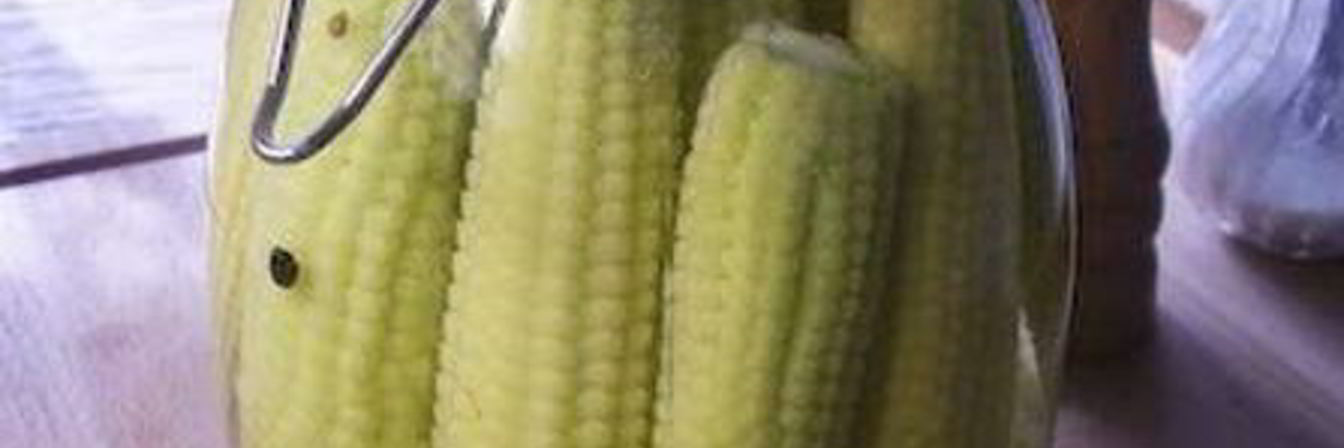 Маринованная молодая кукуруза на зиму