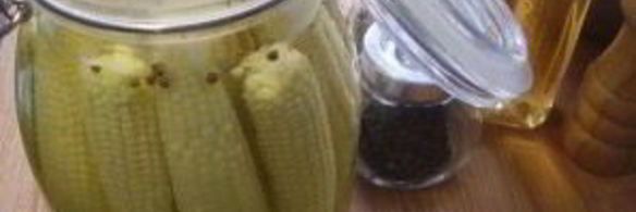 маринованная молодая кукуруза на зиму