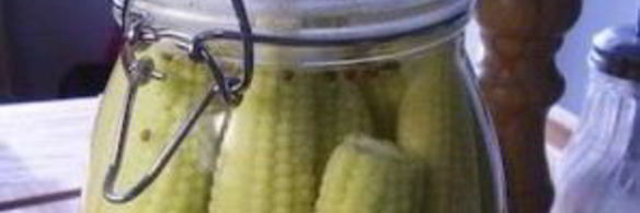 маринованная молодая кукуруза на зиму