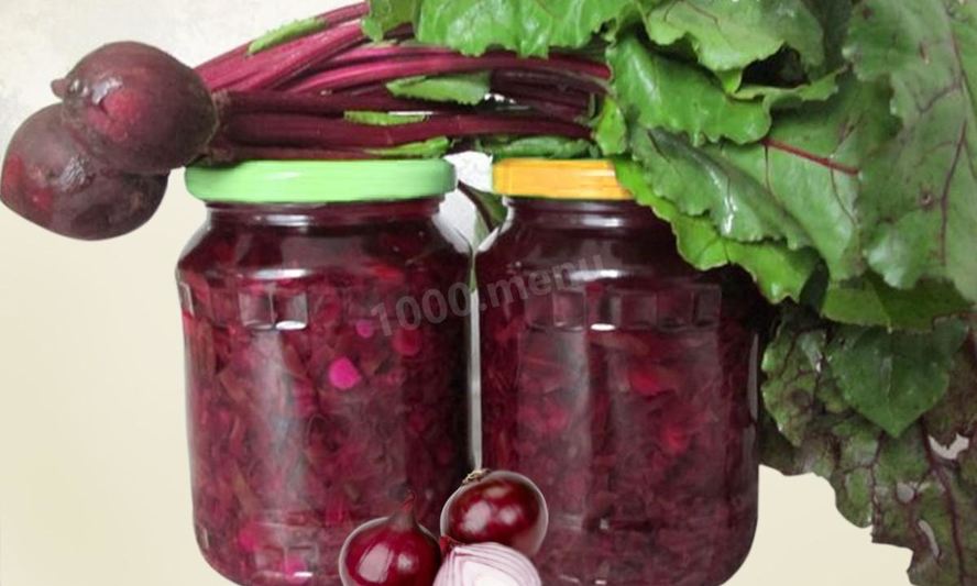 Рецепт маринованной свекольной и морковная ботва