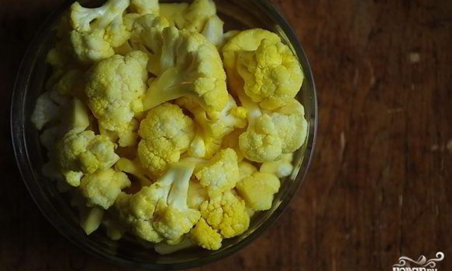 Рецепт маринованной цветной капусты