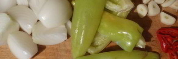 маринованная тыква с овощами