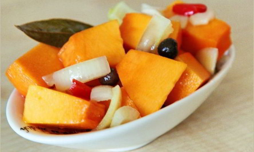 Рецепт маринованной тыквы