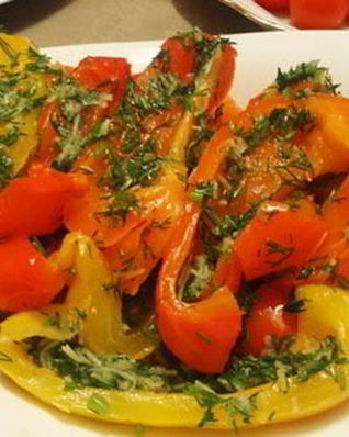 Маринованный болгарский перец