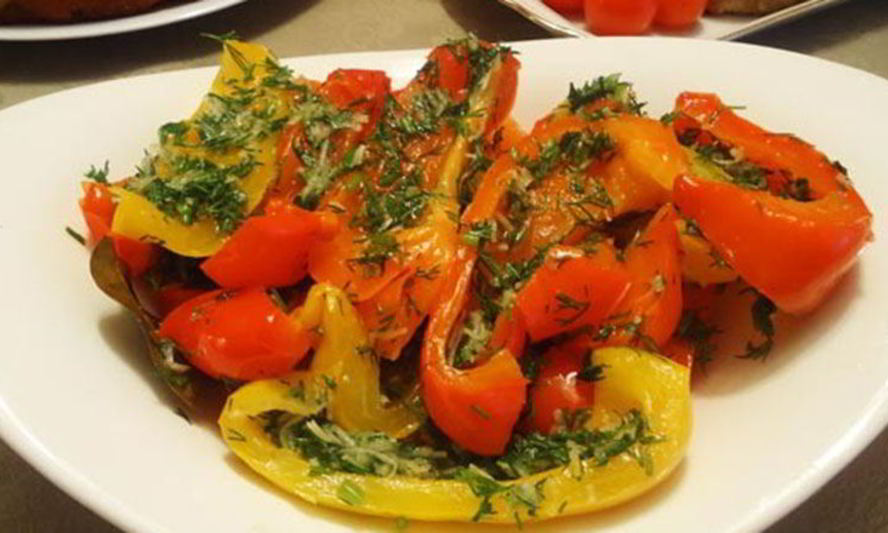 Рецепт маринованного болгарского перца