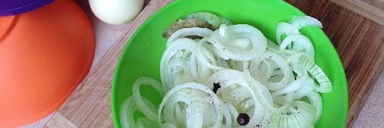 Маринованный лук к шашлыку