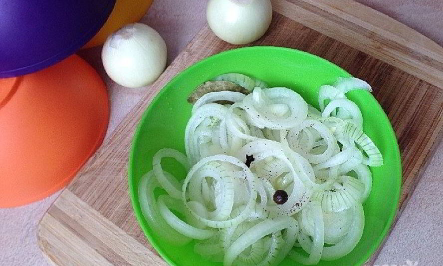 Рецепт маринованного лука к шашлыку