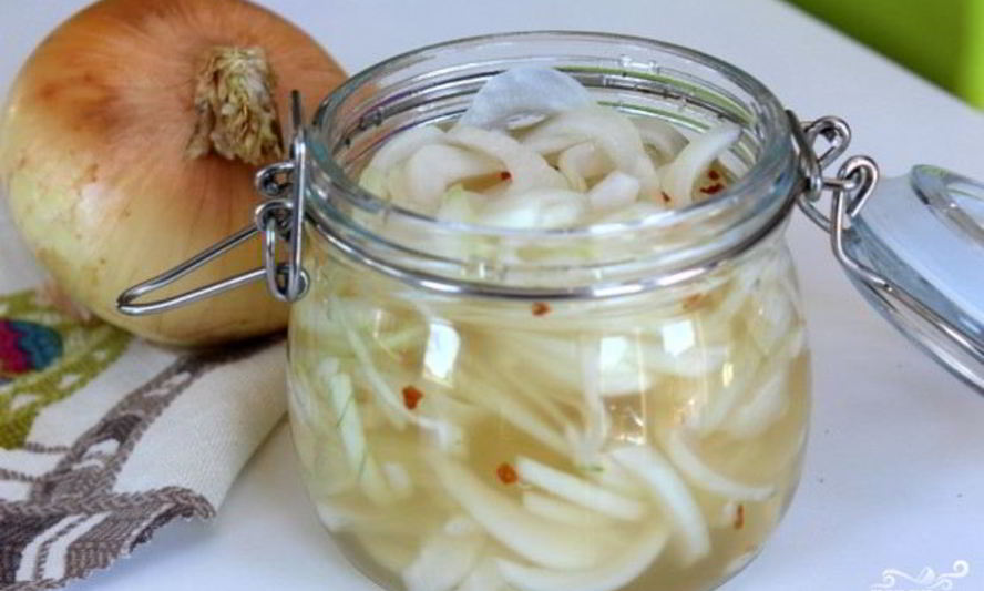 Рецепт маринованного лука в уксусе