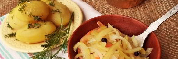 маринованный перец с морковью и луком